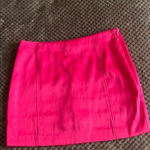 H&M Bright Pink Mini Skirt